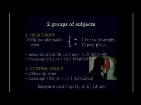 SICSSO 2016 - ITA - L. Spadea (Roma) - Anterior corneal surface irregularity after DSEK for bullous 