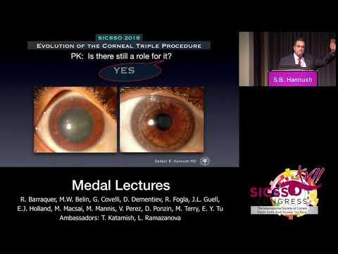 SICSSO 2018 - ENG - MEDAL LECTURE 2018 - S. B. Hannush (USA) - The Evolution of the Corneal Triple P
